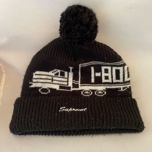 1-800 Supreme Tractor Tailer Beanie - Black